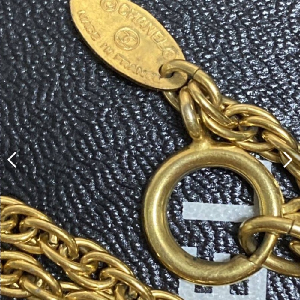 Chanel Vintage Coco Mark Cambon gold plated necklace with COA - Picture 3 of 6